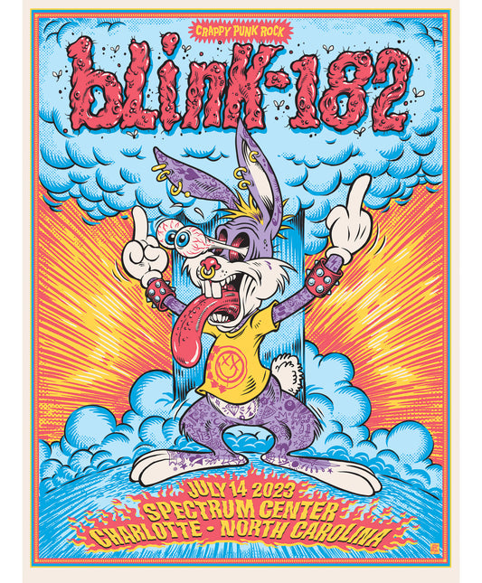 BLINK-182 CHARLOTTE - NORTH CAROLINA - 2023 / ONLY ONE AVAILABLE