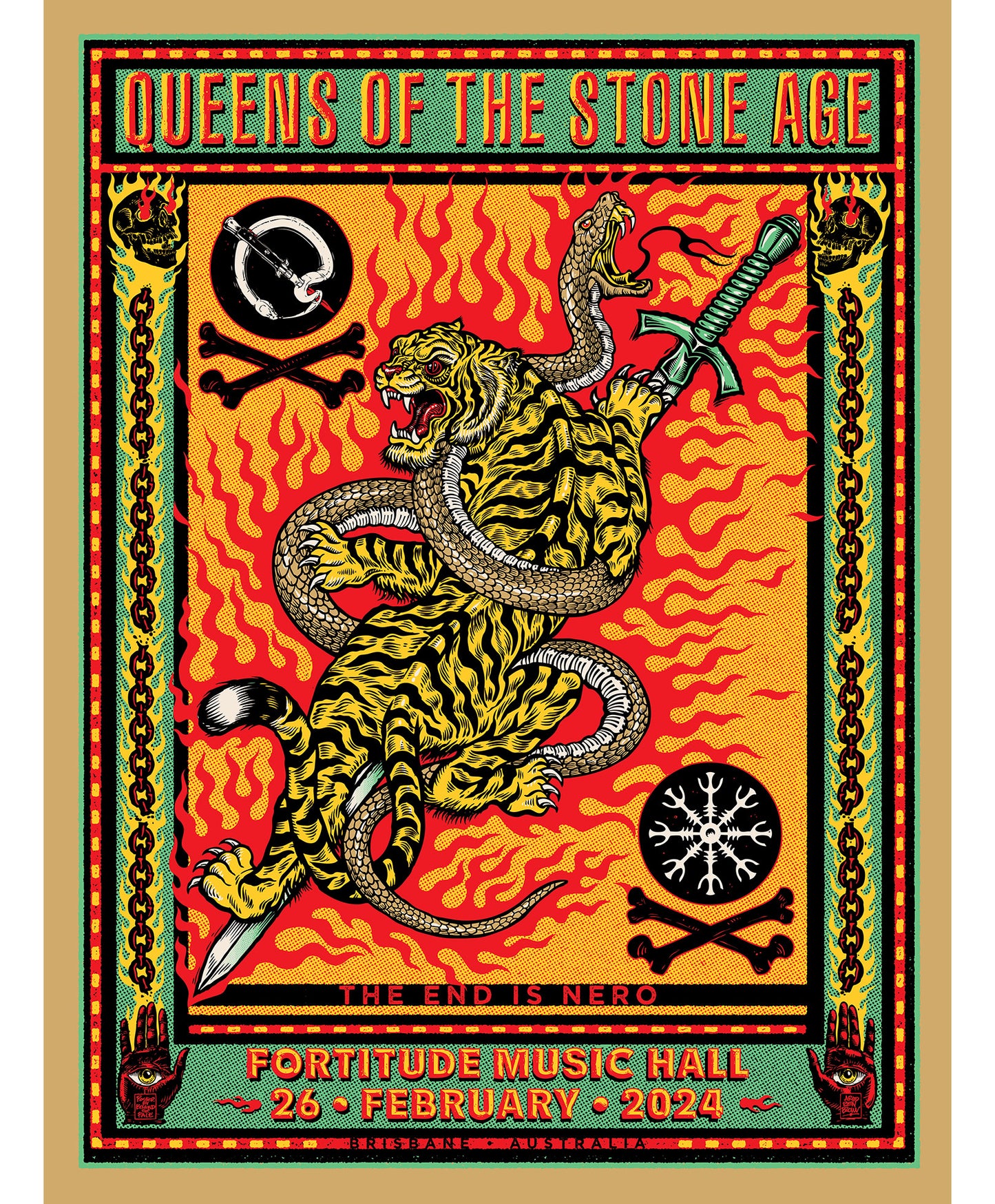 Queens of the Stone Age - Brisbane 24 - Regular AP