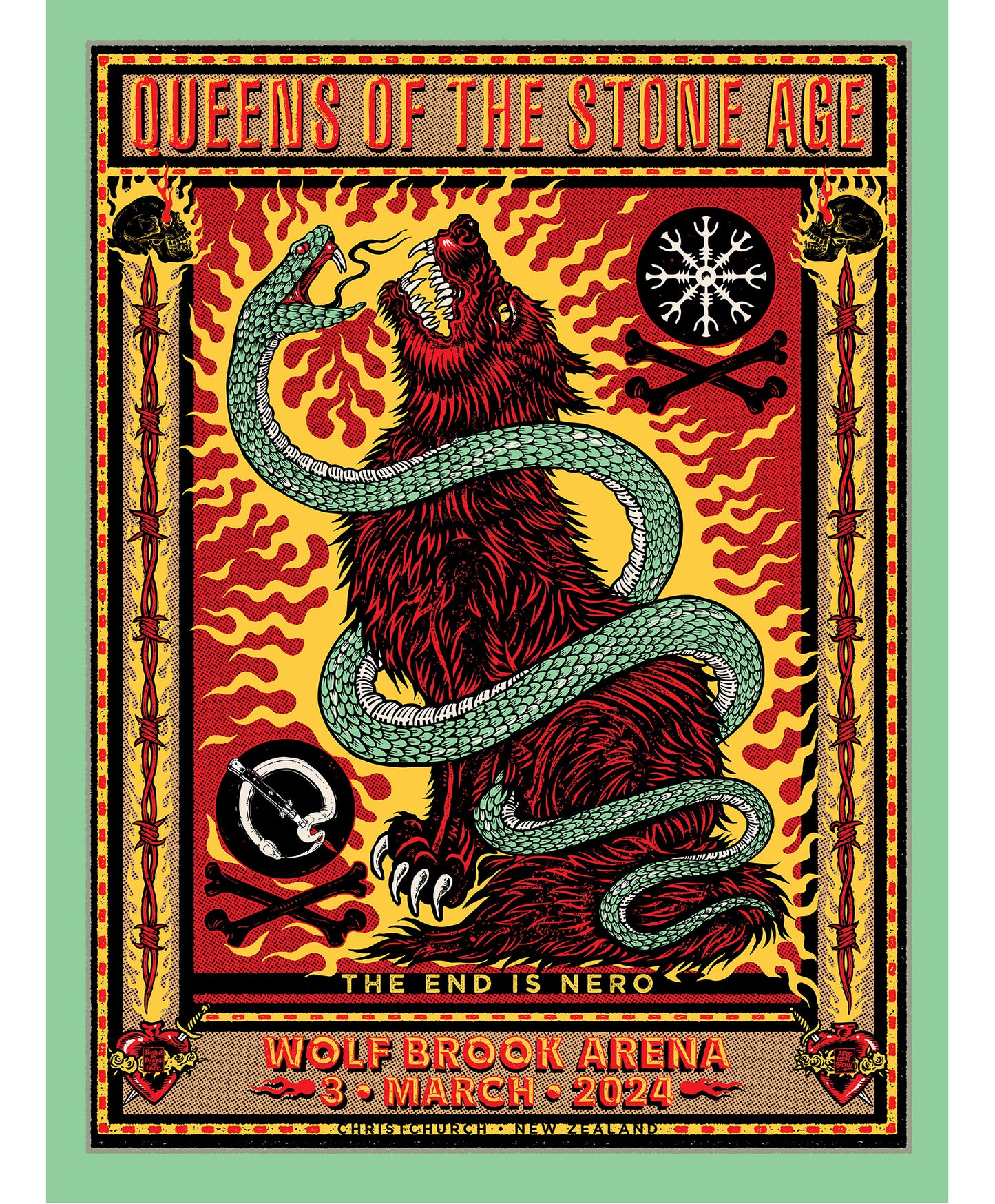 Queens of the Stone Age - Christchurch 24 - Regular AP