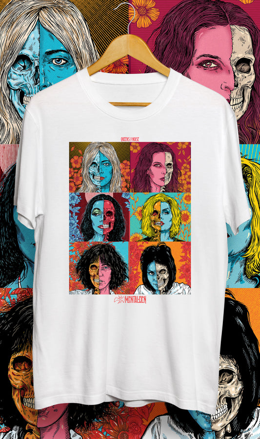 Mentalben QUEENS of NOISE tee on white