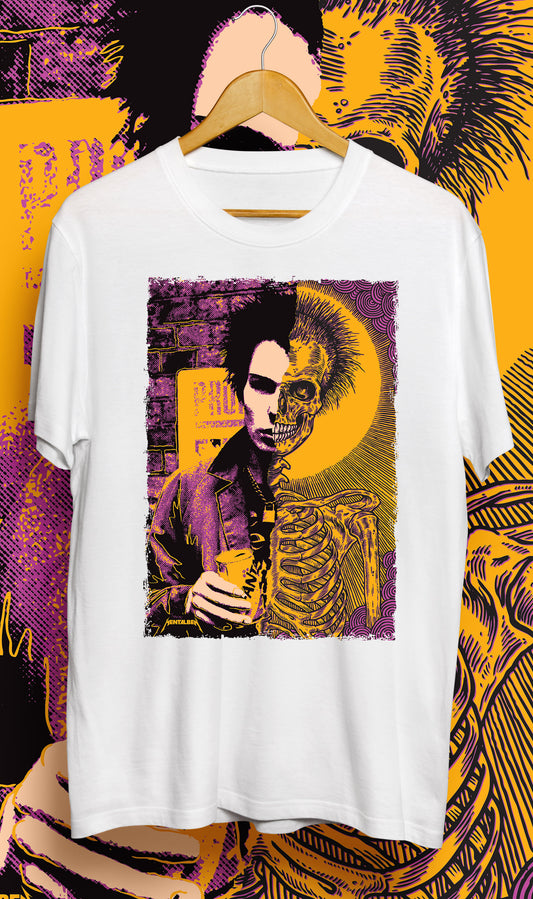 Mentalben SID tee on white