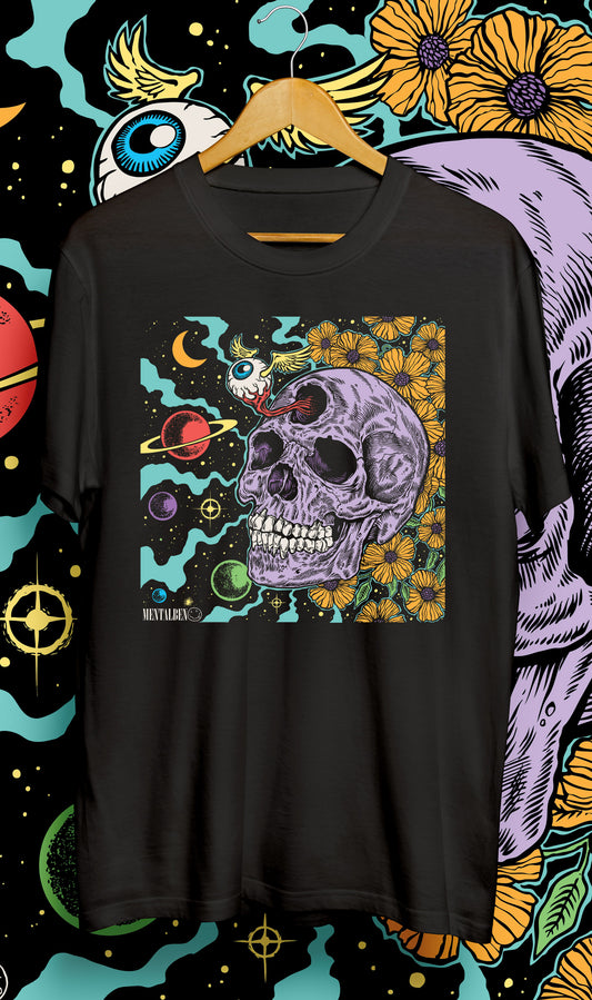 Mentalben THIRD EYE Tee on black