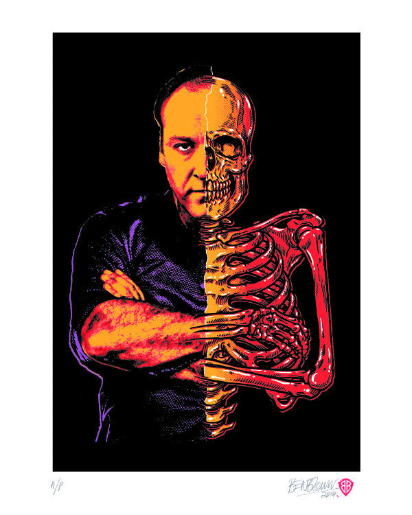 'Tony Soprano' print