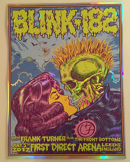 Blink 182 - Leeds 2017 - FOIL - ONLY ONE AVAILABLE