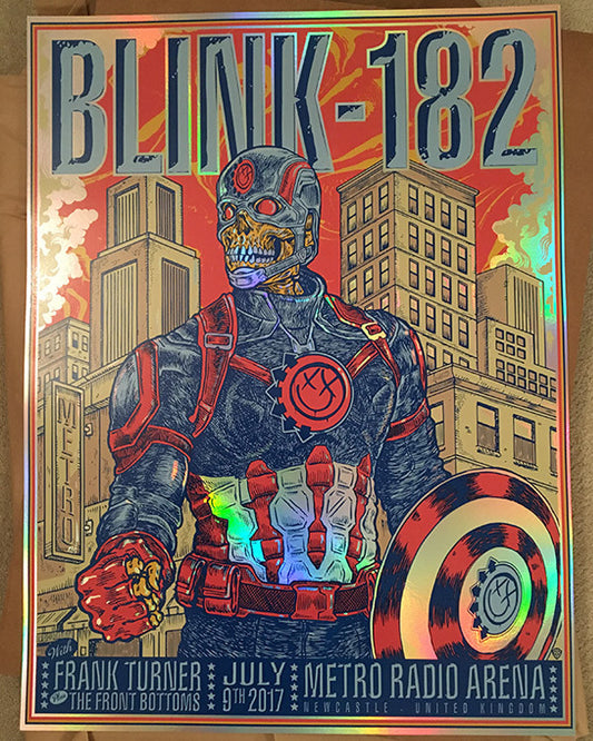 Blink 182 - Newcastle (foil)