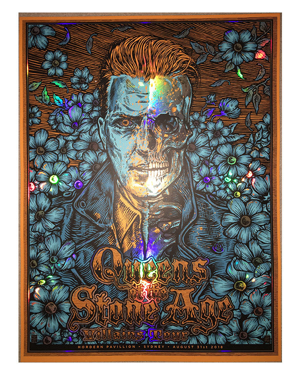 QOTSA Sydney Australia - Rainbow Foil