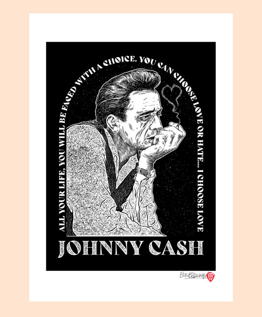 CASH-choose love Print