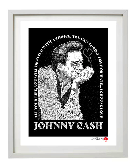 CASH-choose love Print