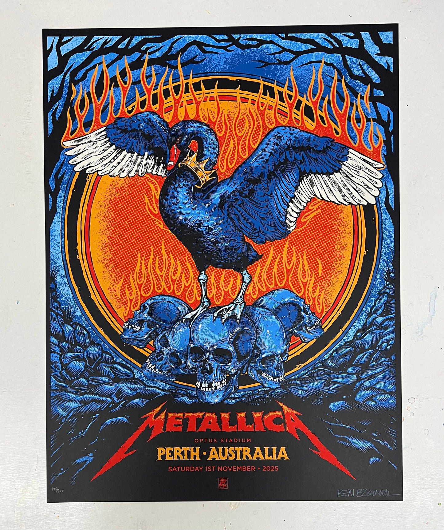 METALLICA - REGULAR - M72 WORLD TOUR - PERTH