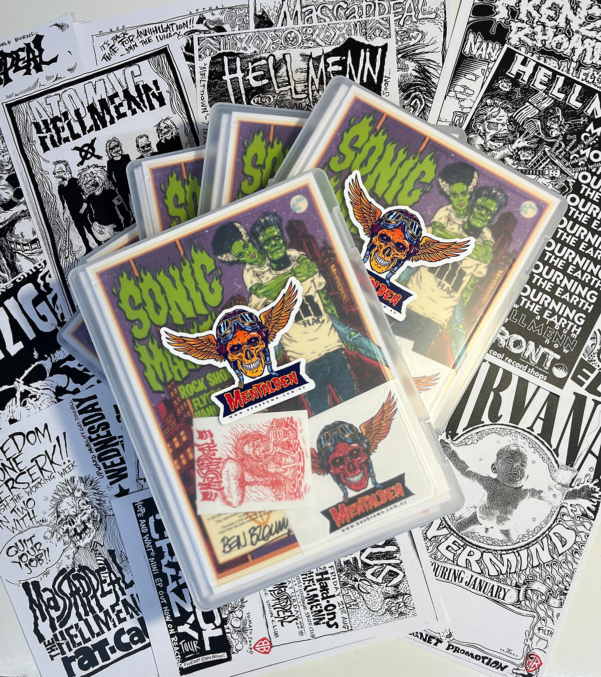 BEN BROWN BOX SET FLYERS