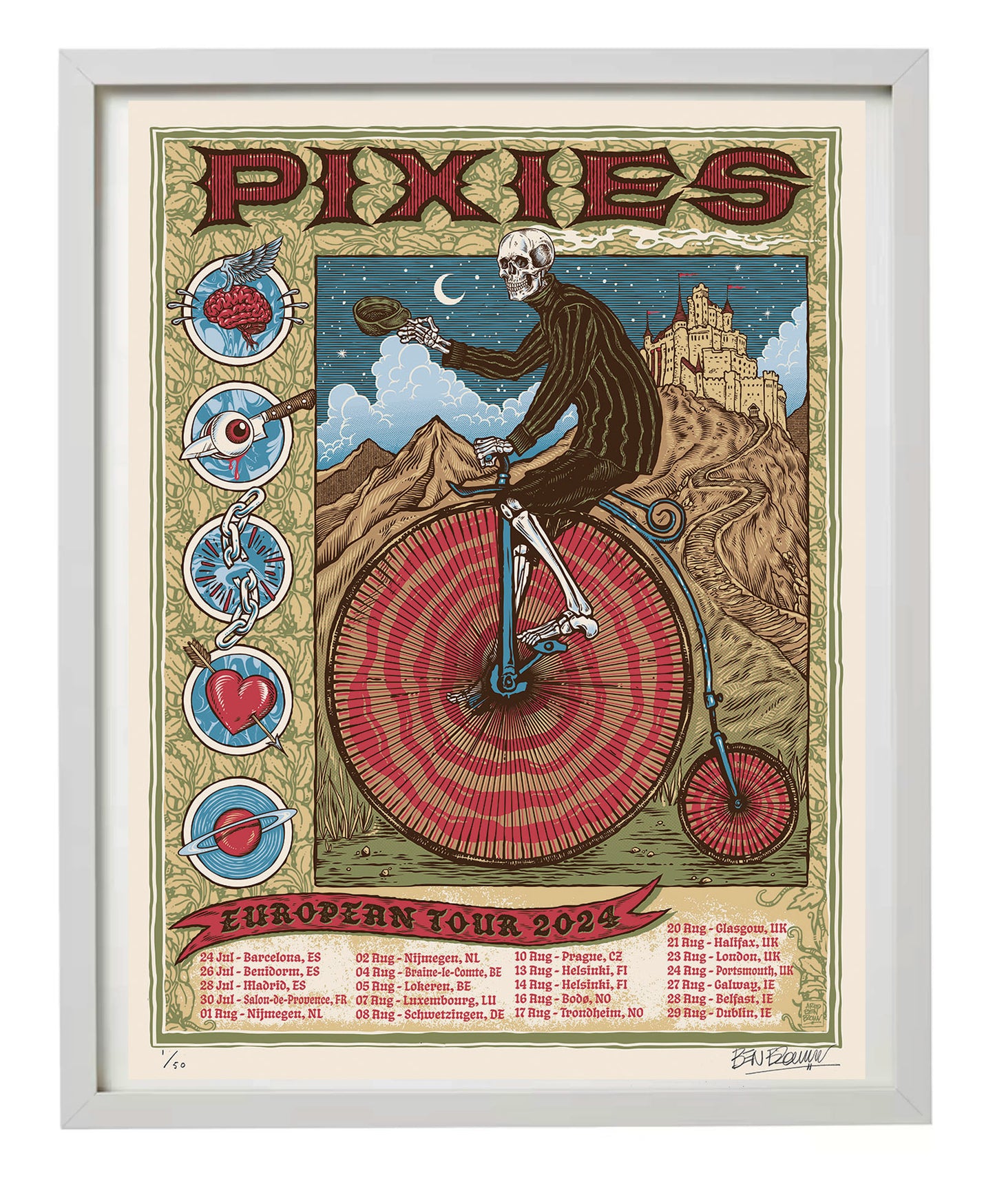 PIXIES - European Tour 2024 - Variant AP