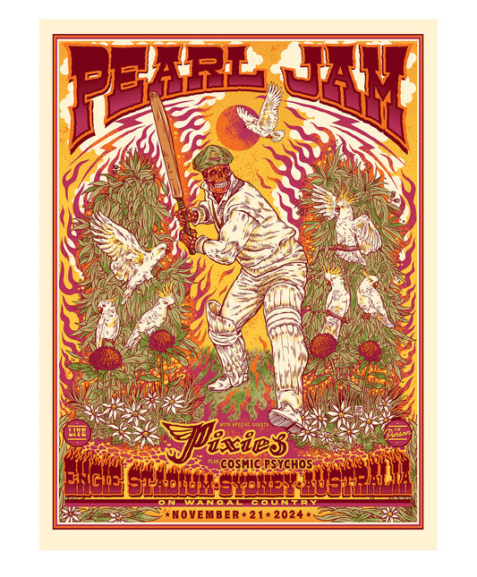 PEARL JAM - SYDNEY - 21 NOV 2024 - Variant AP