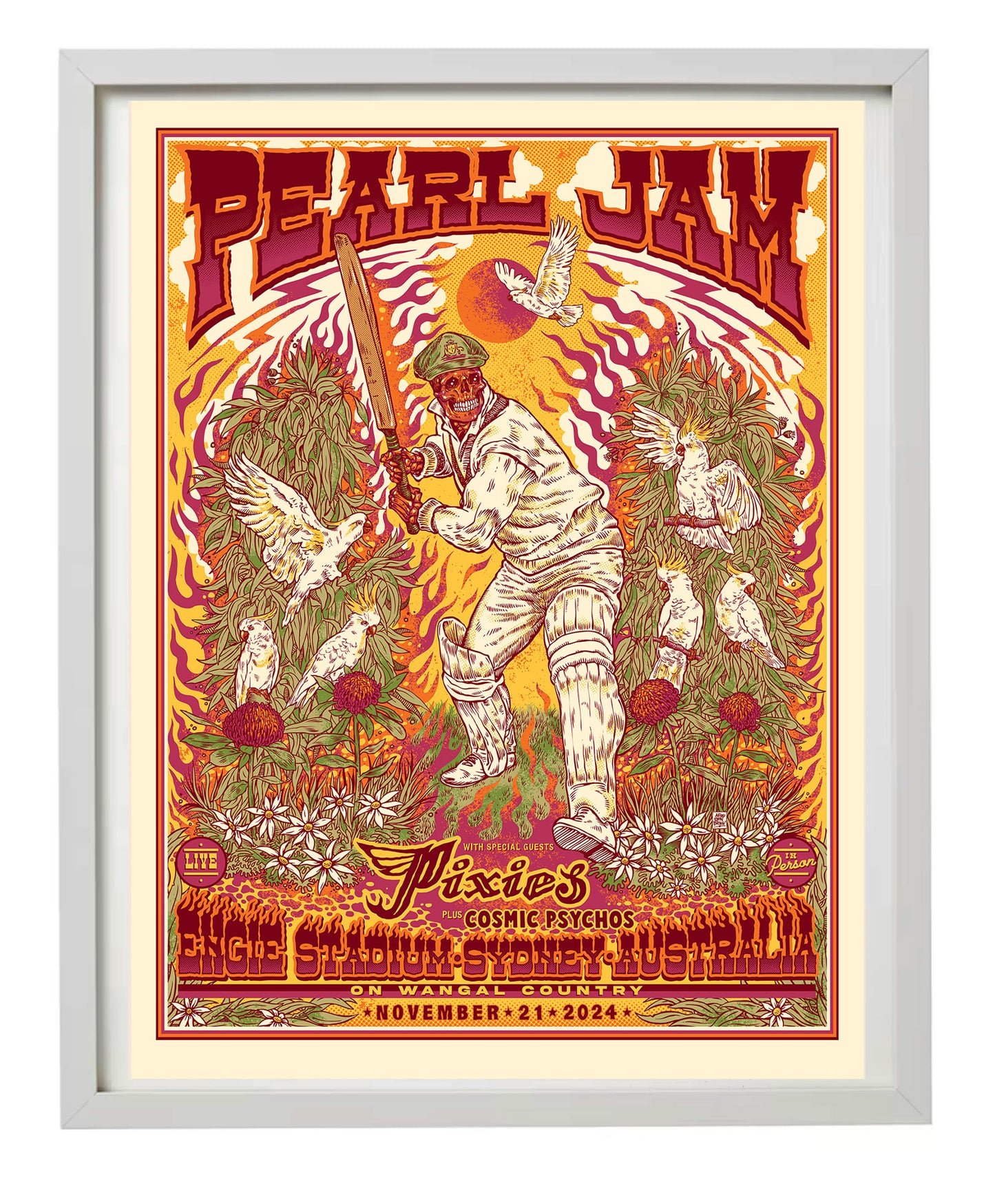 PEARL JAM - SYDNEY - 21 NOV 2024 - Variant AP