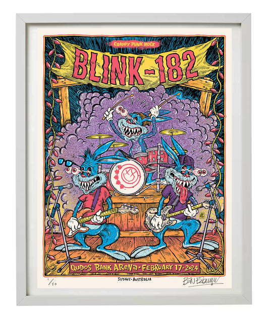 BLINK-182 SYDNEY - AUSTRALIA - 2024 - ONLY X2 AVAILABLE