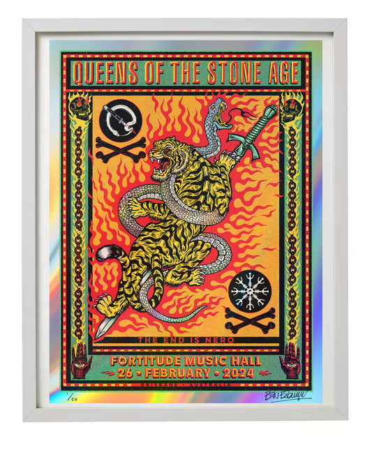 Queens of the Stone Age - Brisbane 24 - FOIL AP