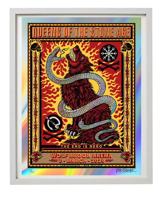 Queens of the Stone Age - Christchurch 24 - FOIL AP