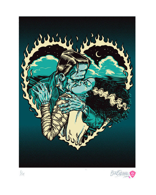 'monster marriage' print
