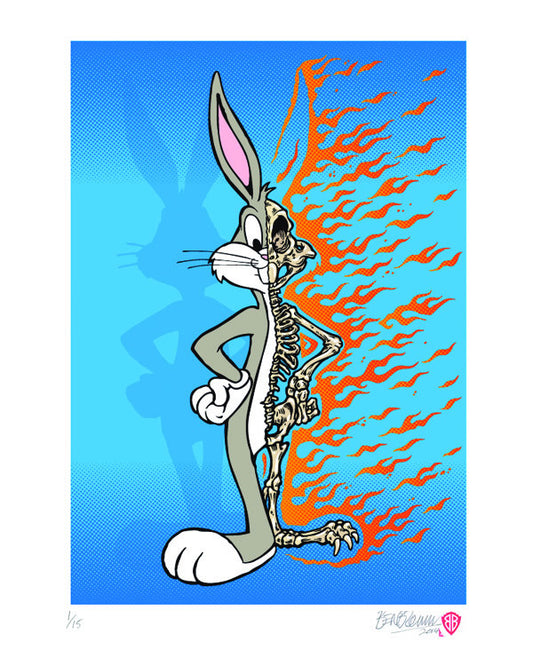 'Bugs Bunny' print