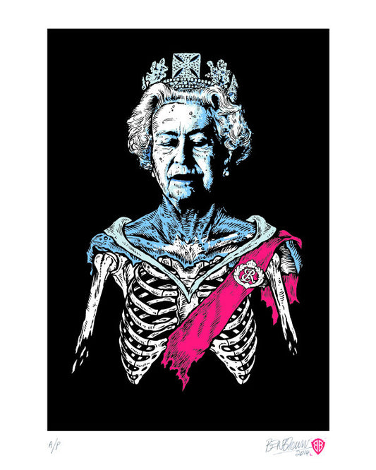 'queen of the dead' print