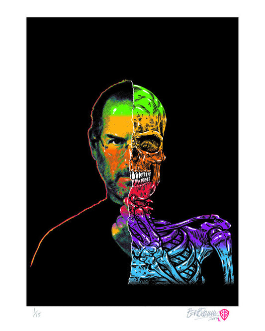 'Steve Jobs" print