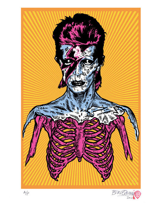 'Bowie' print
