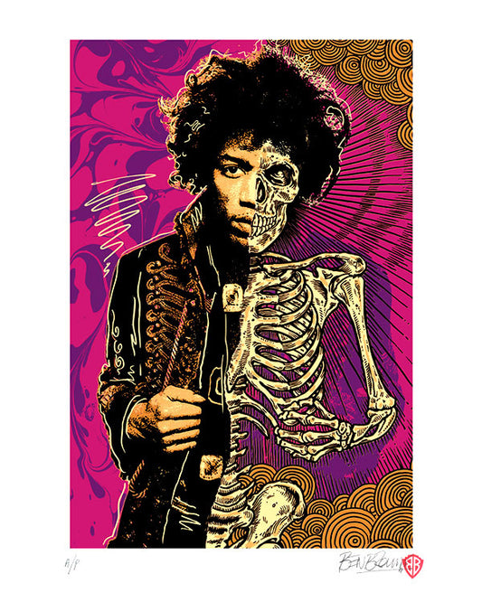 'Hendrix' print