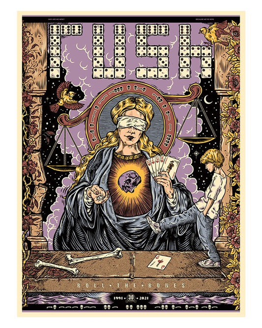 RUSH - 30th Anniversary Poster - NOW ITS DARK EDITION