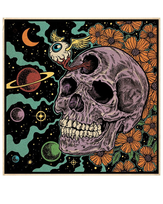 Eye-Skull Print